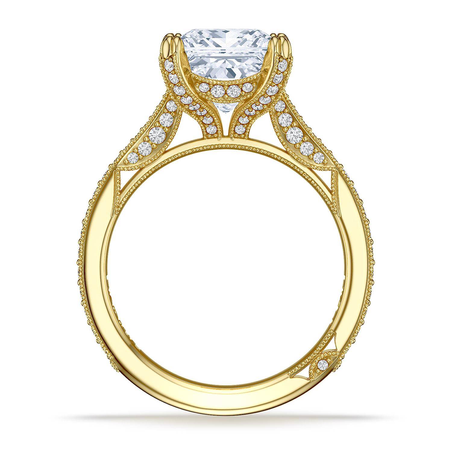 Princess Solitaire Engagement Ring