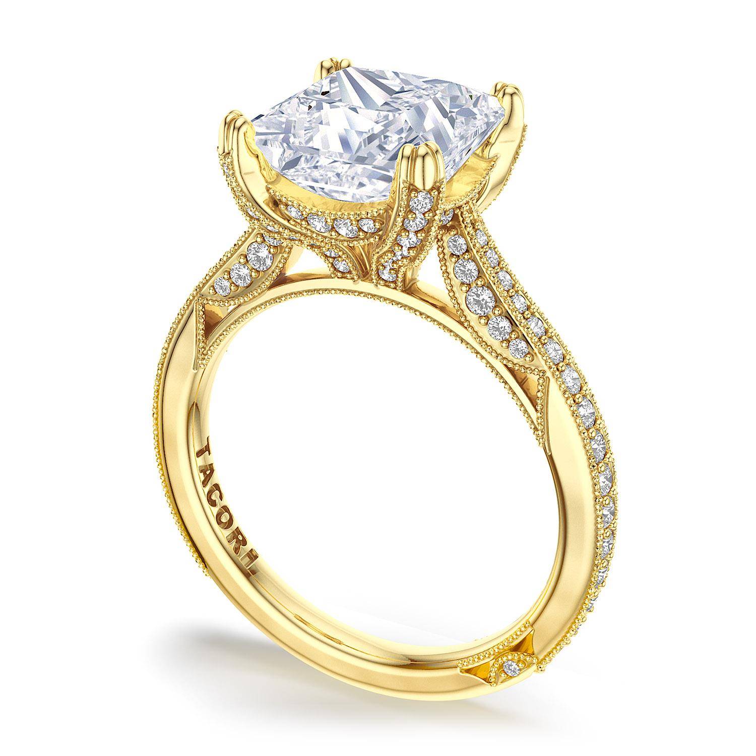 Princess Solitaire Engagement Ring