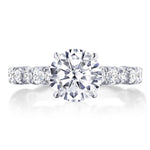 Round Solitaire Engagement Ring