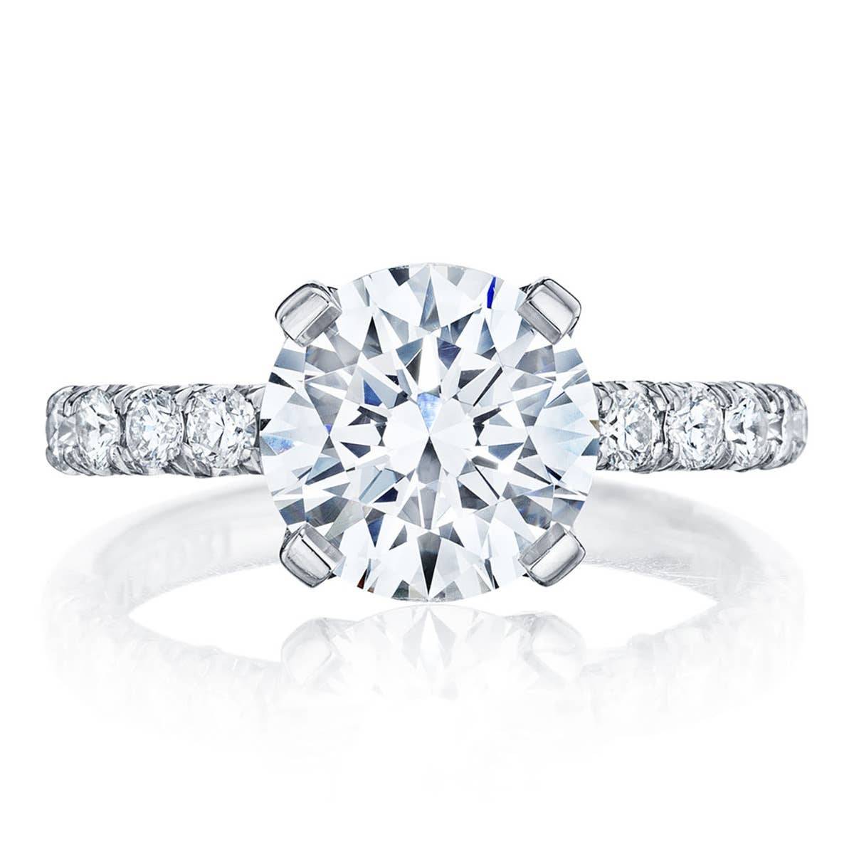 Round Solitaire Engagement Ring