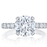 Platinum Classic Semi Mount Engagement Ring