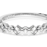 18K White Gold 0.51 ctw Diamond Anniversary Band