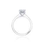 Emerald Solitaire Engagement Ring