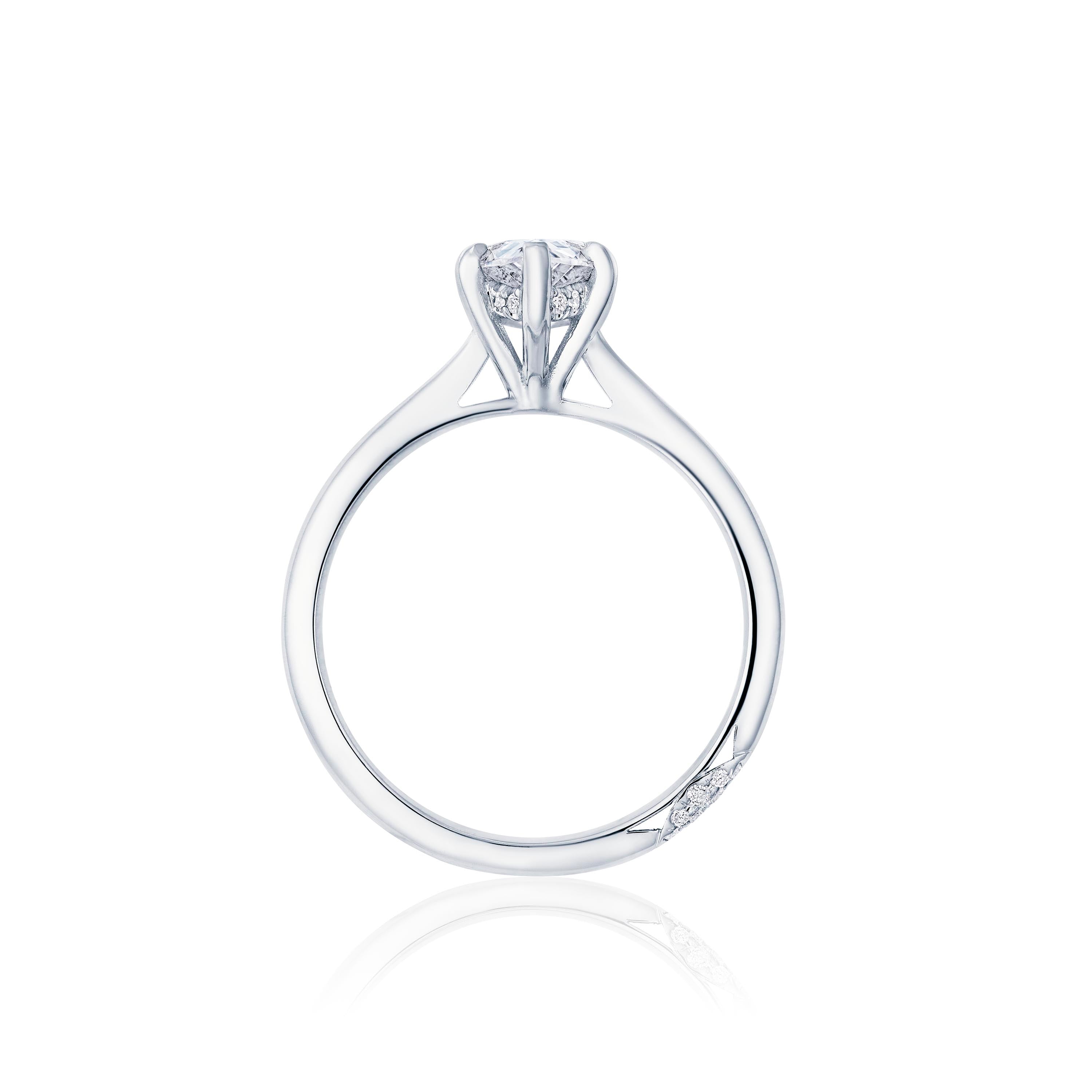 Pear Solitaire Engagement Ring