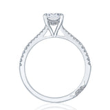 Emerald Solitaire Engagement Ring