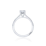 Emerald Solitaire Engagement Ring