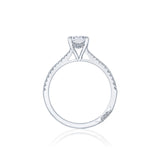 Emerald Solitaire Engagement Ring