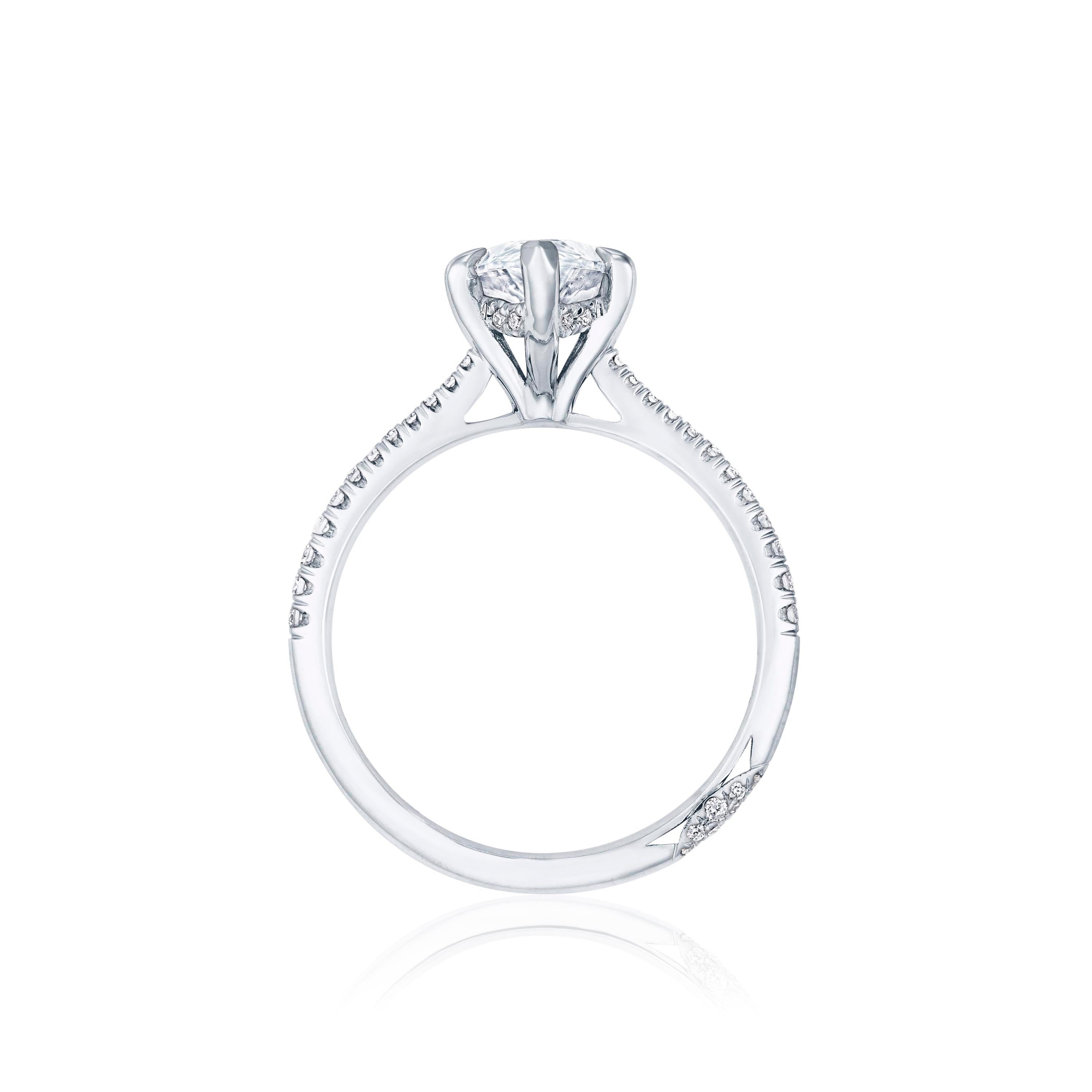 Pear Solitaire Engagement Ring