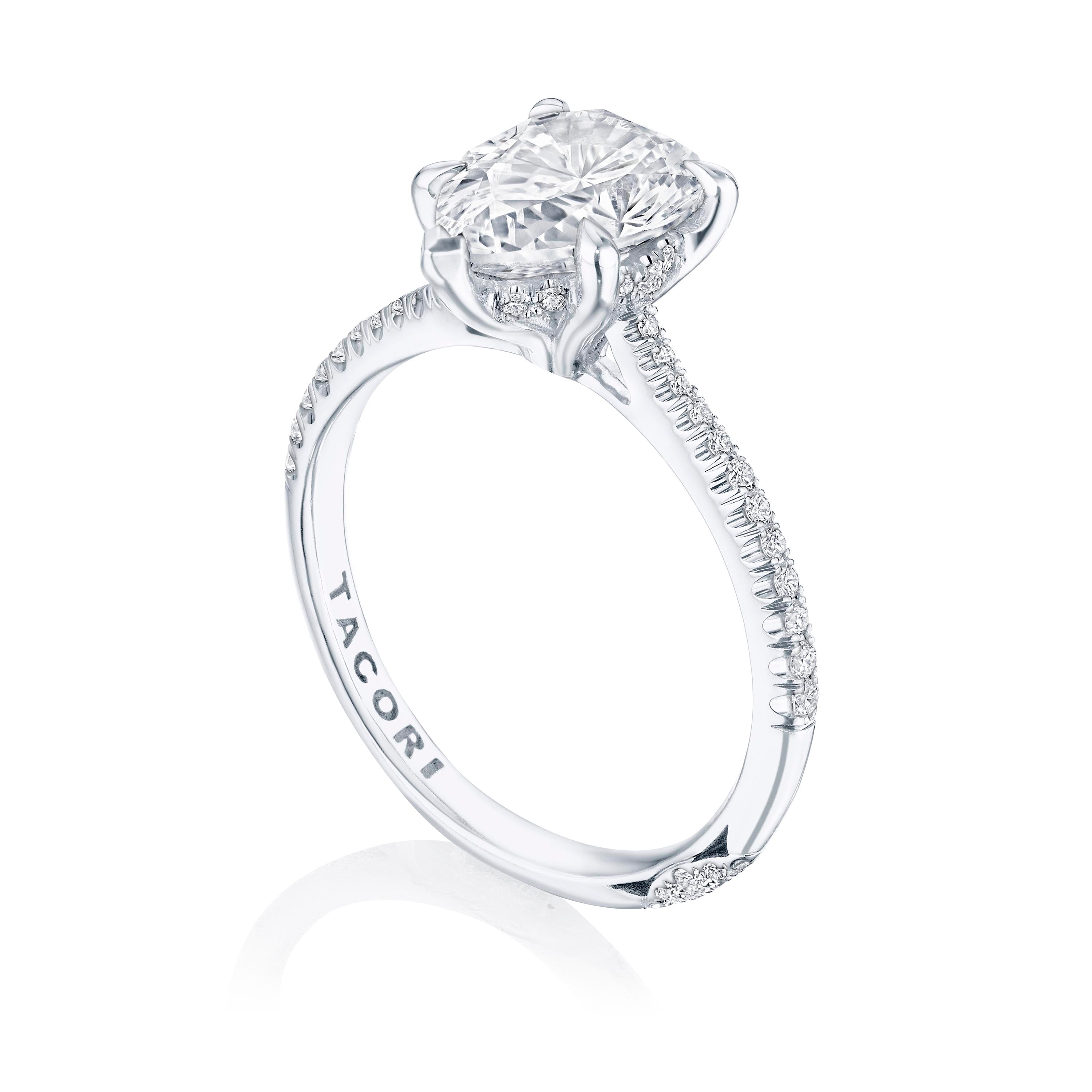 Pear Solitaire Engagement Ring