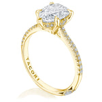 Pear Solitaire Engagement Ring