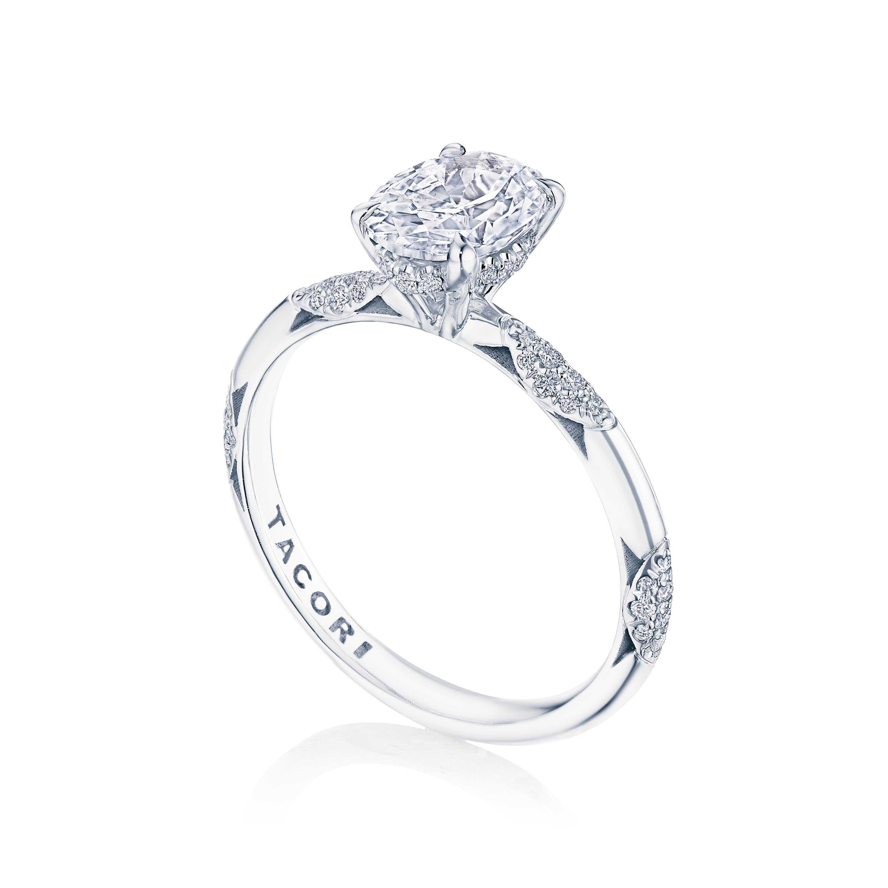 Oval Solitaire Engagement Ring
