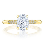 Oval Solitaire Engagement Ring