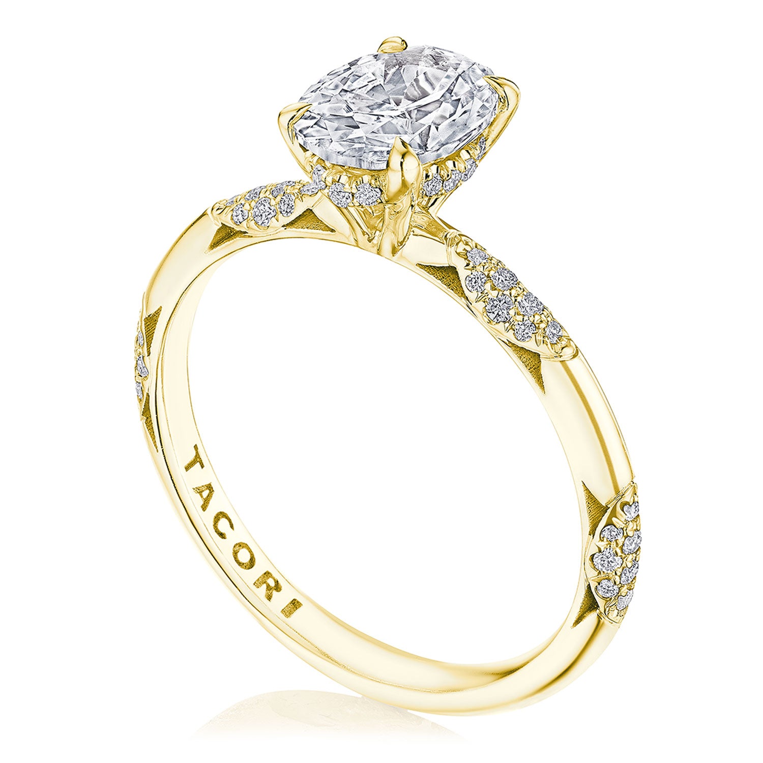 Oval Solitaire Engagement Ring