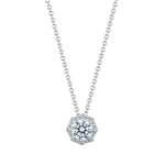 Art Deco Bloom Diamond Necklace