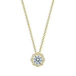 Art Deco Bloom Diamond Necklace