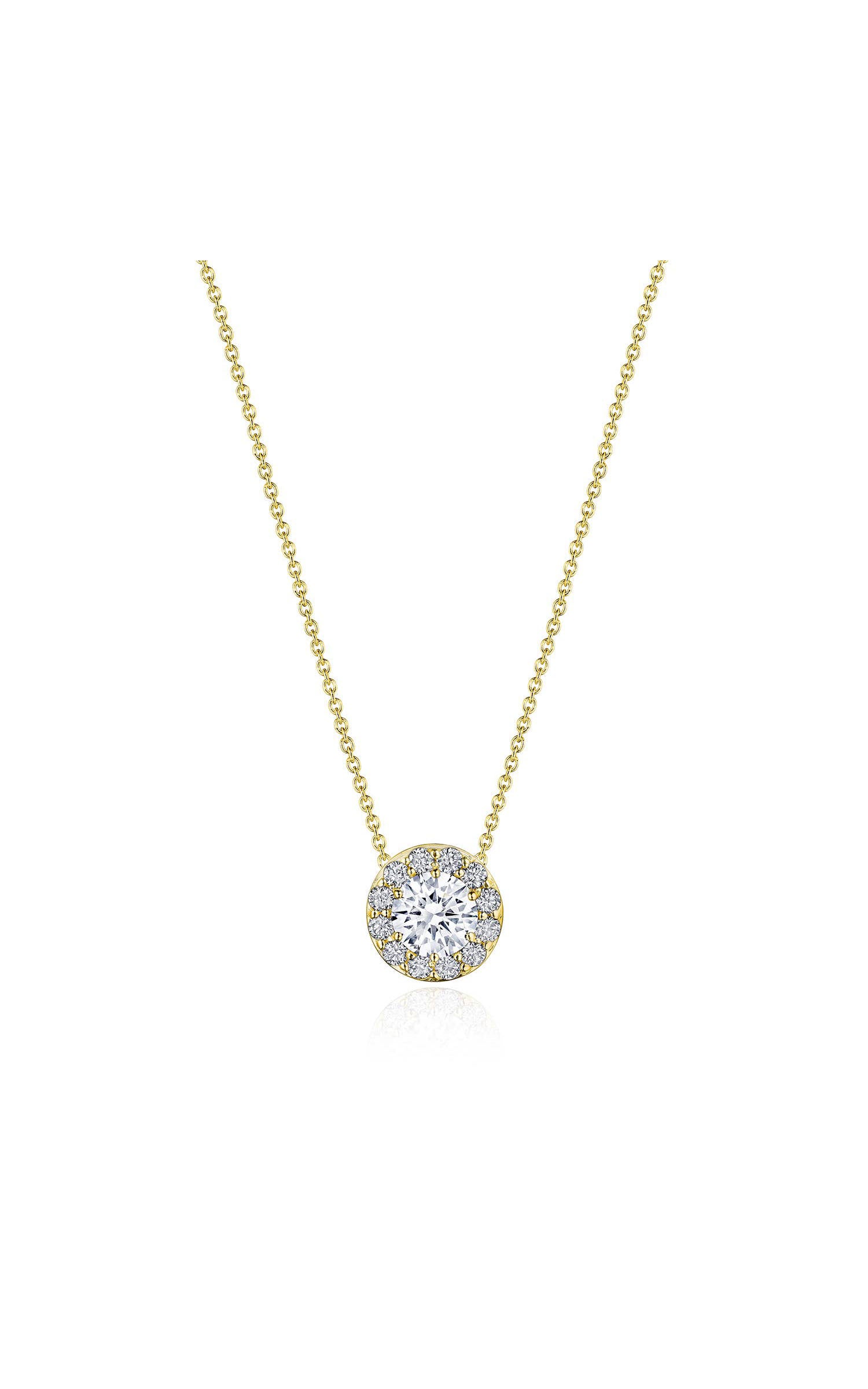 17"" Single Bloom Diamond Necklace