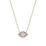 17"" Marquise Bloom Diamond Necklace
