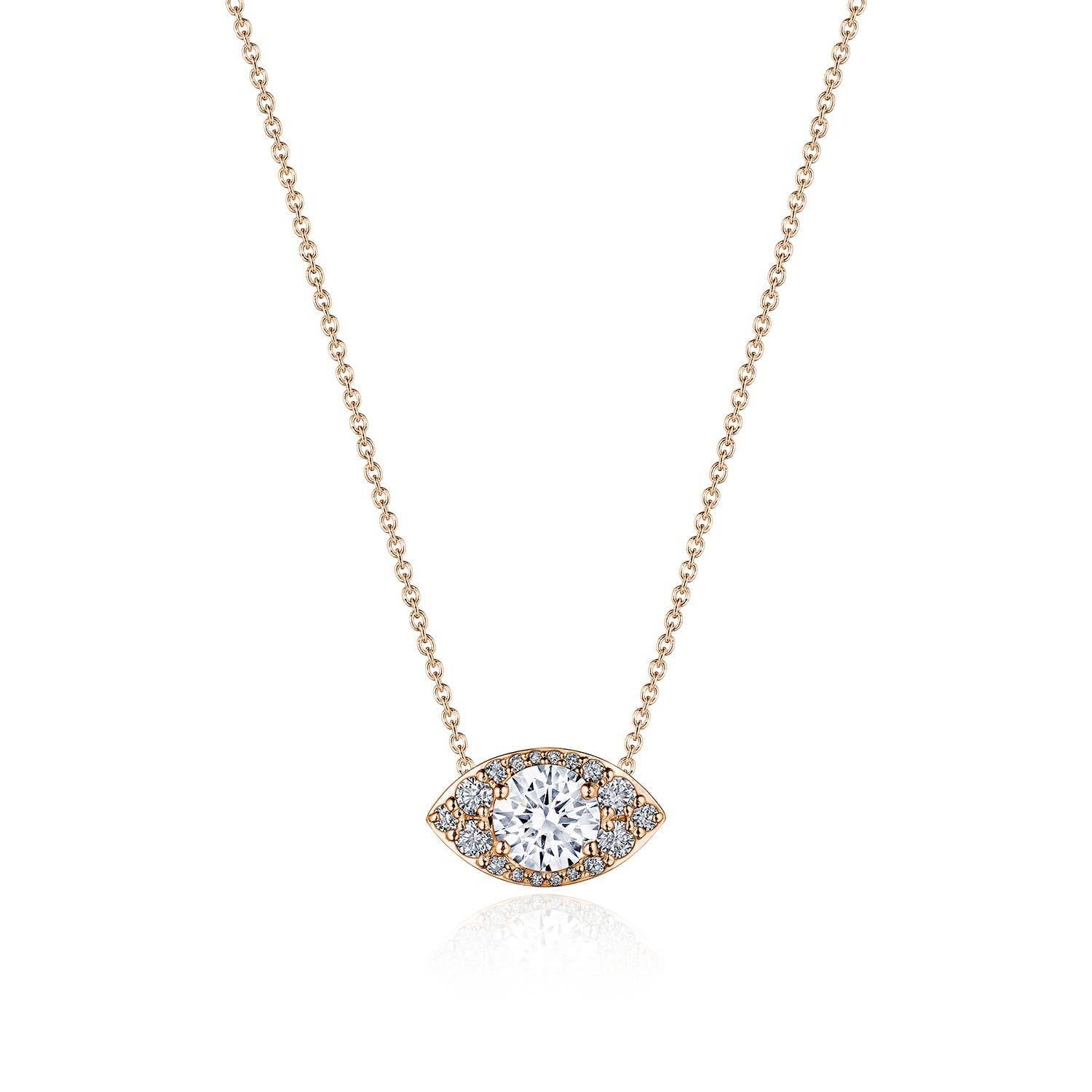 17"" Marquise Bloom Diamond Necklace