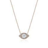 17"" Marquise Bloom Diamond Necklace