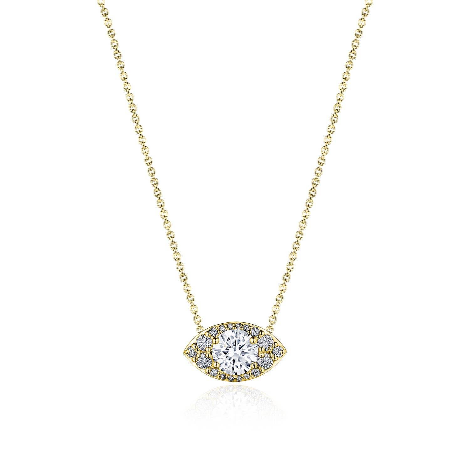 17"" Marquise Bloom Diamond Necklace
