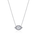 17"" Marquise Bloom Diamond Necklace