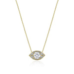 17"" Marquise Bloom Diamond Necklace