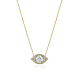 17"" Marquise Bloom Diamond Necklace