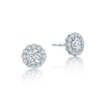 Full Bloom Diamond Stud Earrings