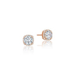 Dantela Bloom Diamond Stud Earrings