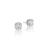 Dantela Bloom Diamond Stud Earrings