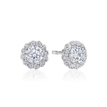 Full Bloom Diamond Stud Earrings