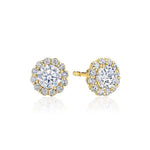 Full Bloom Diamond Stud Earrings