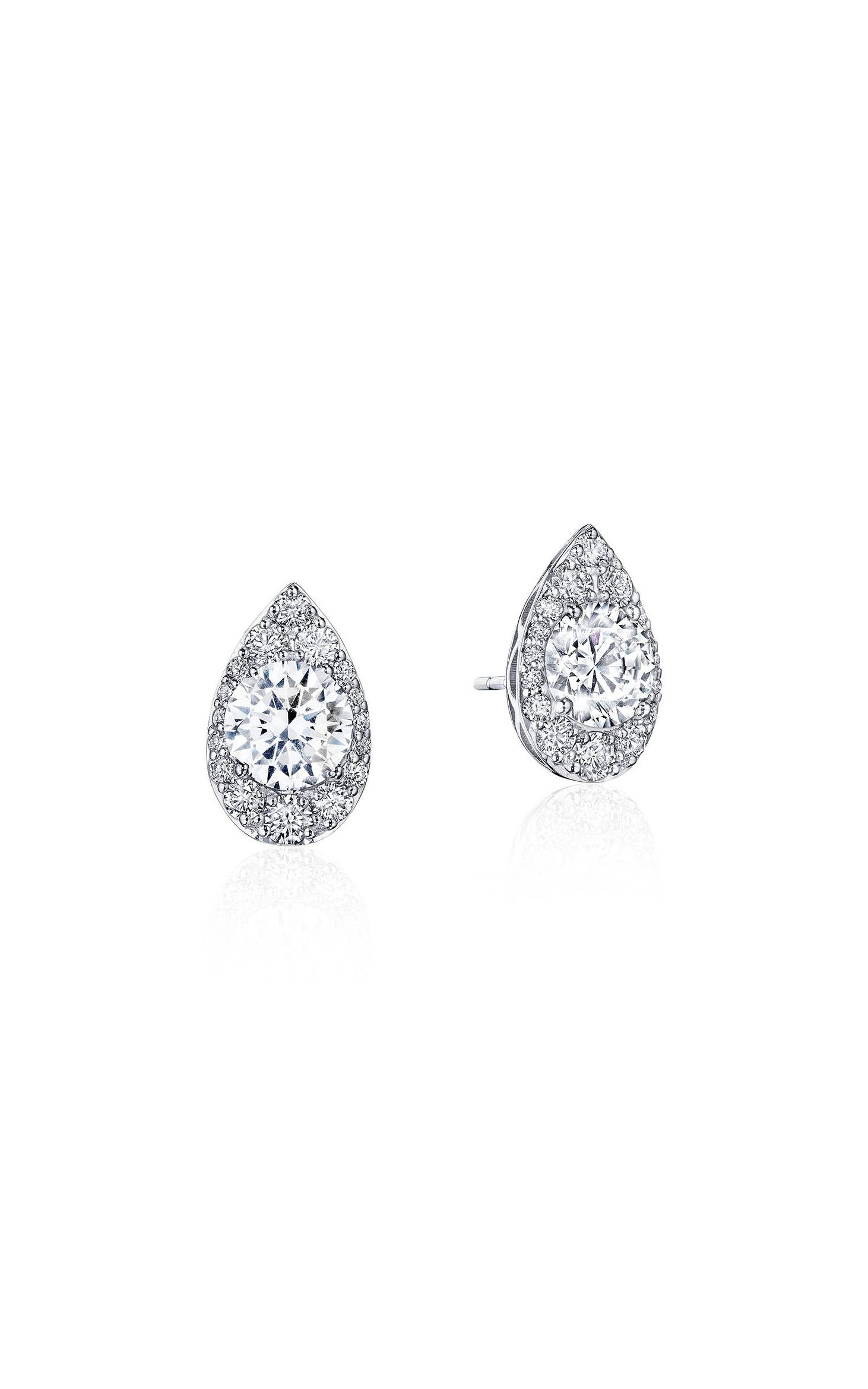 Pear Bloom Diamond Earring