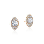Marquise Bloom Diamond Earring
