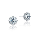 Art Deco Bloom Stud Earrings