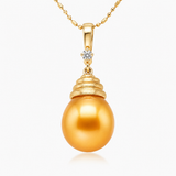 18K Yellow Gold Gold South Sea Pearl Pendant