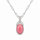 Platinum Conch Pearl Pendant