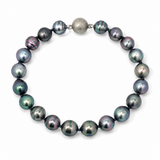 Sterling Silver Bead Pearl Bracelet