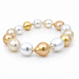 Sterling Silver Pearl Bracelet