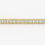 18K Yellow Gold 0.37 ctw Anniversary Diamond Women's Wedding Band