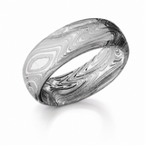 Damascus Steel Men's Wedding Band