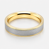 18K Yellow Gold Men's Wedding Band