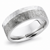 Cobalt Chrome Men's Wedding Band