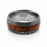 Damascus Steel Men's Wedding Band