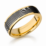 18K Yellow Gold Men's Wedding Band