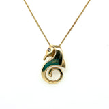 Steven Douglas Classic Small Seahorse Pendant with Diamond