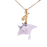 Steven Douglas Mermaid/Manta Ray Pendant