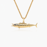 14K Yellow Gold Wahoo Pendant/Charm