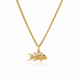 14K Yellow Gold Hogfish Pendant/Charm