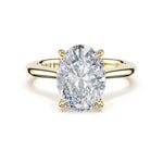 Oval Solitaire Engagement Ring